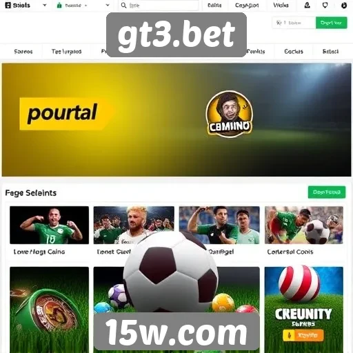 Opções de jogos disponíveis no site gt3.bet